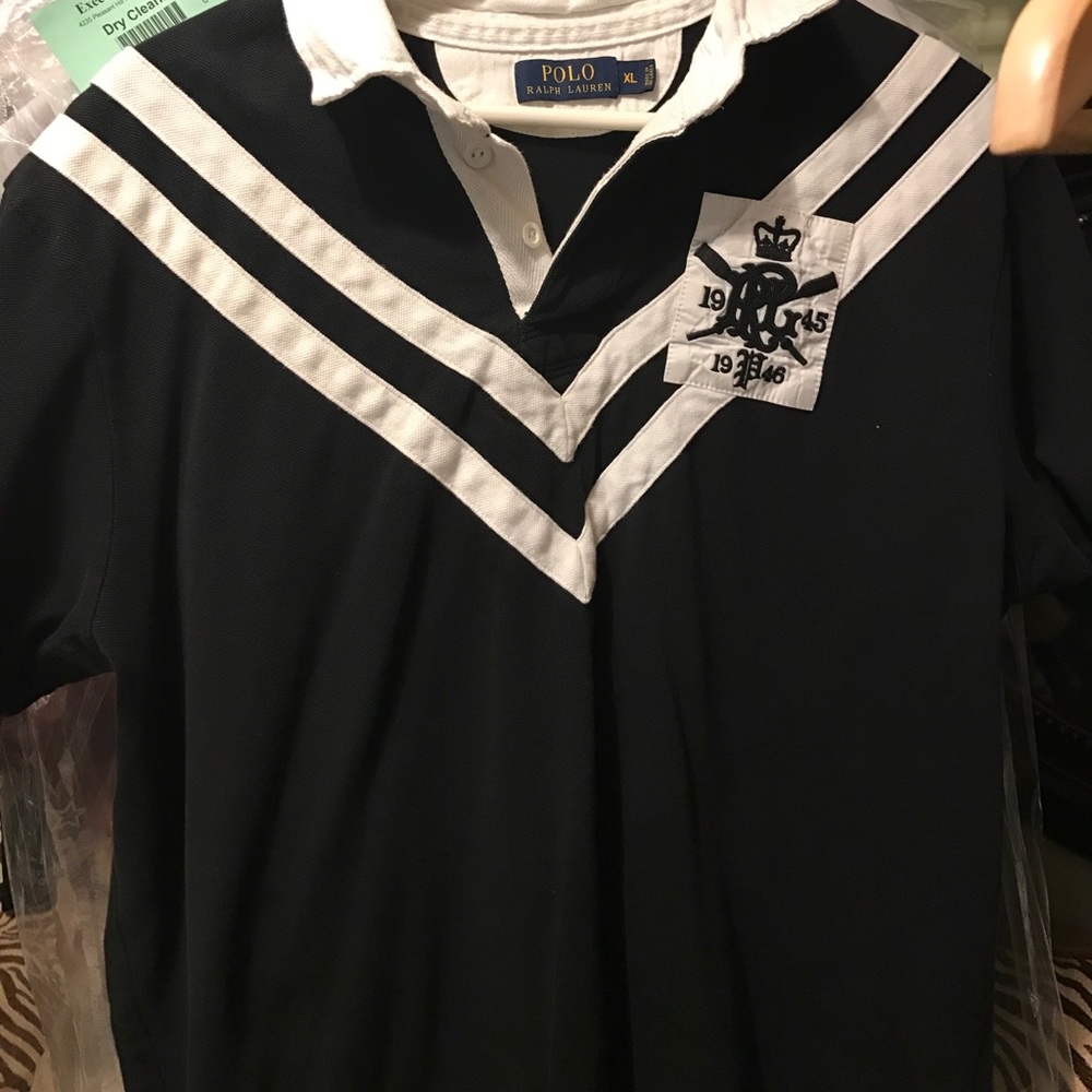 SALE!!Ralph Lauren Varsity Polo XL Authentic!!🔥🔥