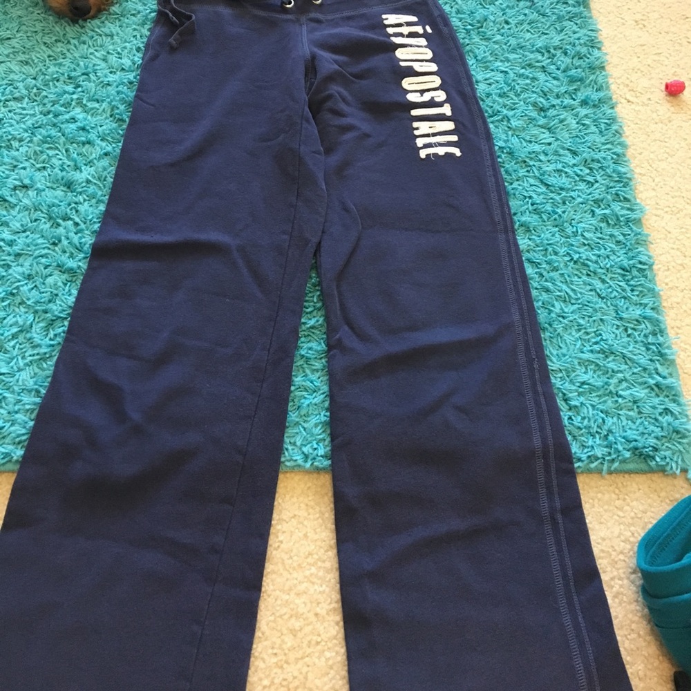 Aeropostale navy blue sweat pants