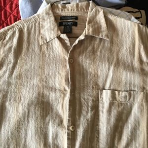 Linen button down casual shirt