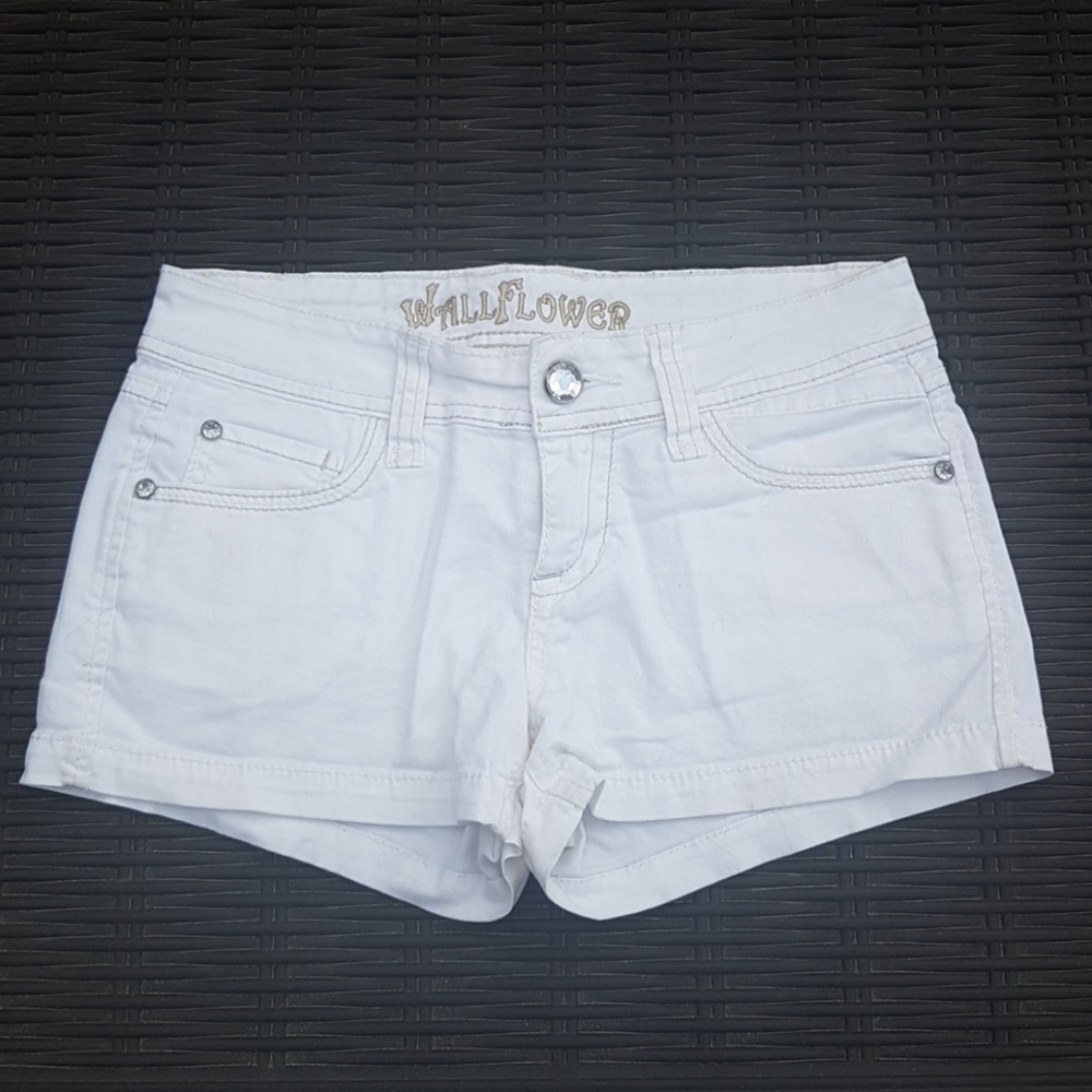 Wallflower White Shorts