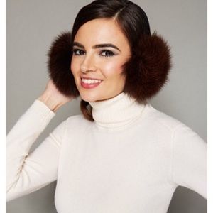 Genuine Fox Fur Earmuffs - Never Worn!