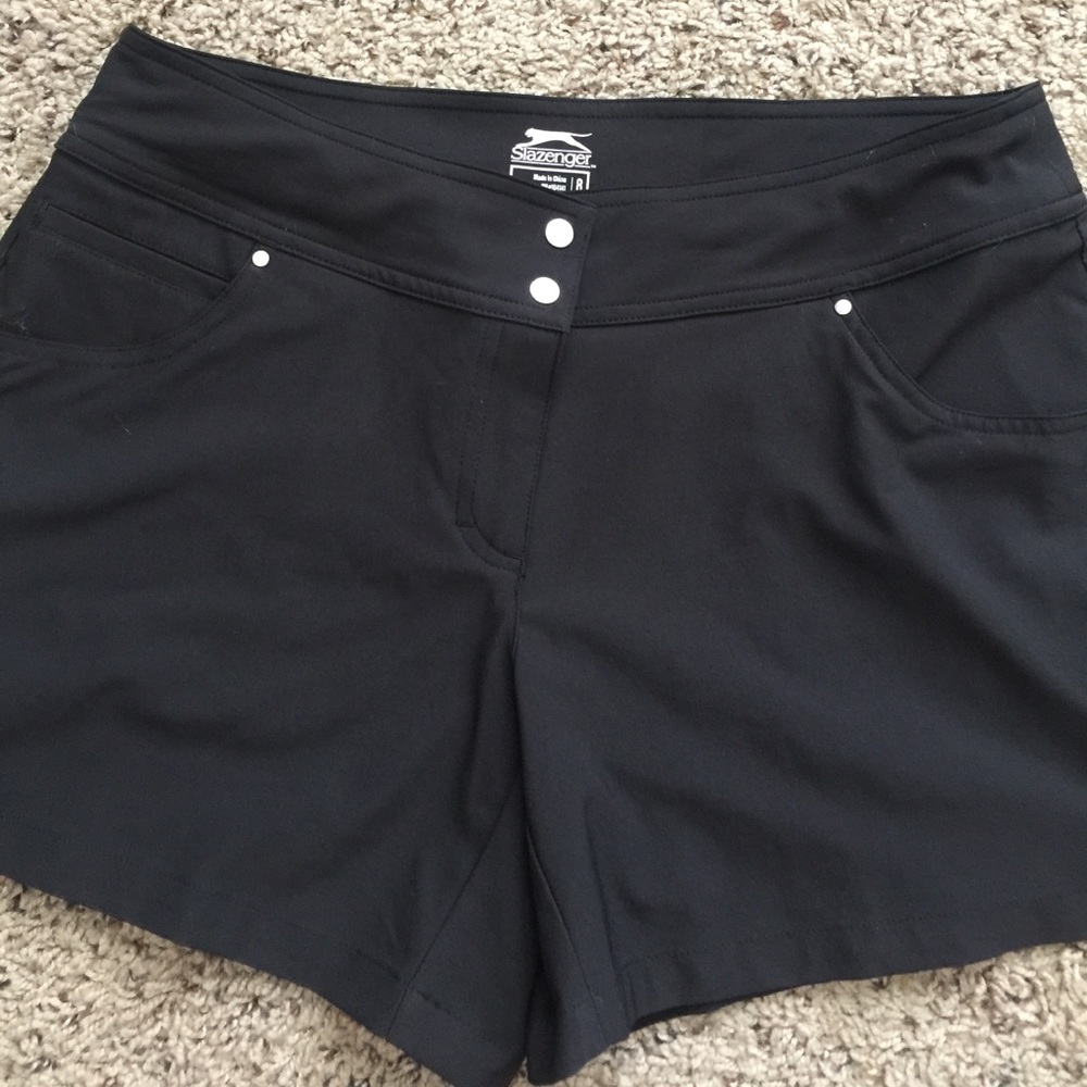 Slazenger dri-fit black golf shorts