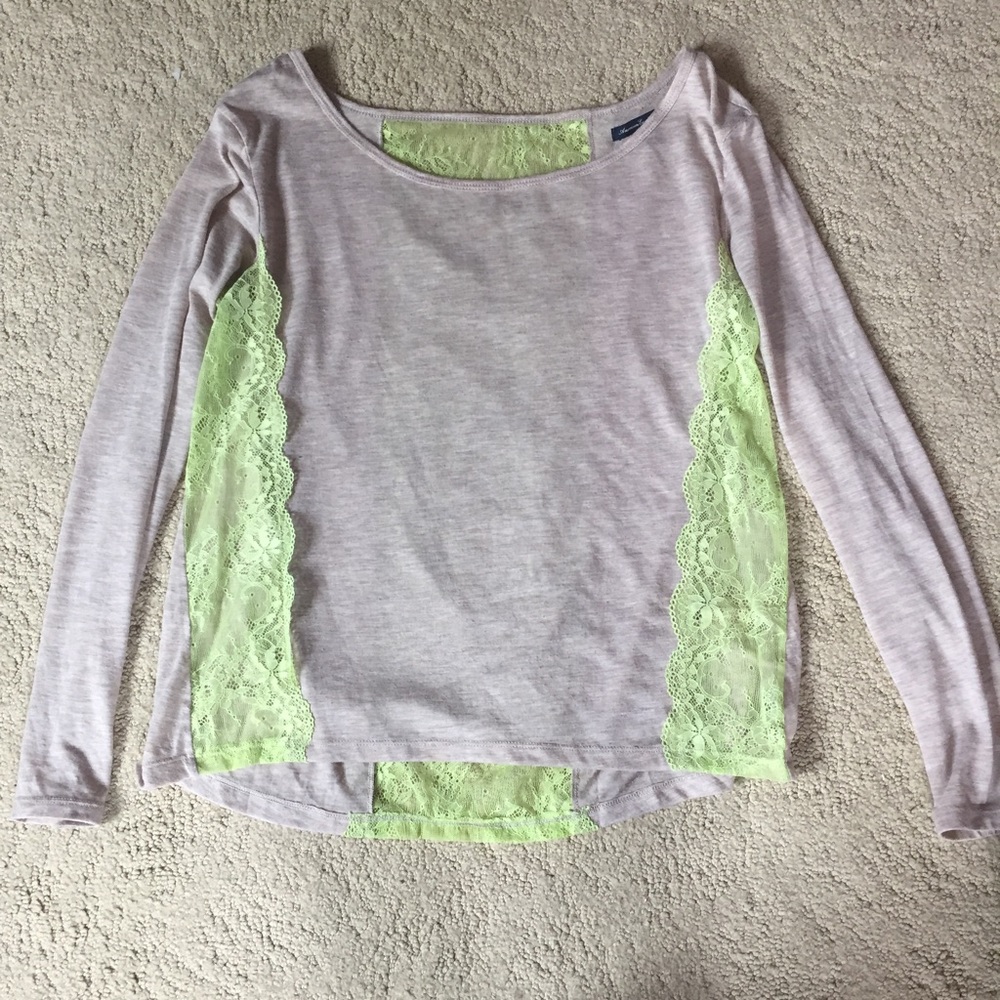 AMERICAN EAGLE LONG SLEEVE SHIRT! SIZE XS