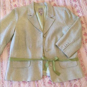 Spring Green/White Old Navy Blazer