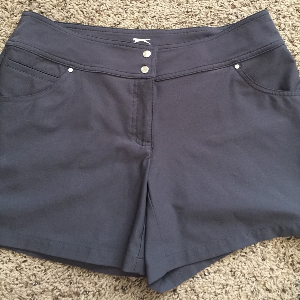 Slazenger dri-fit slate grey golf shorts