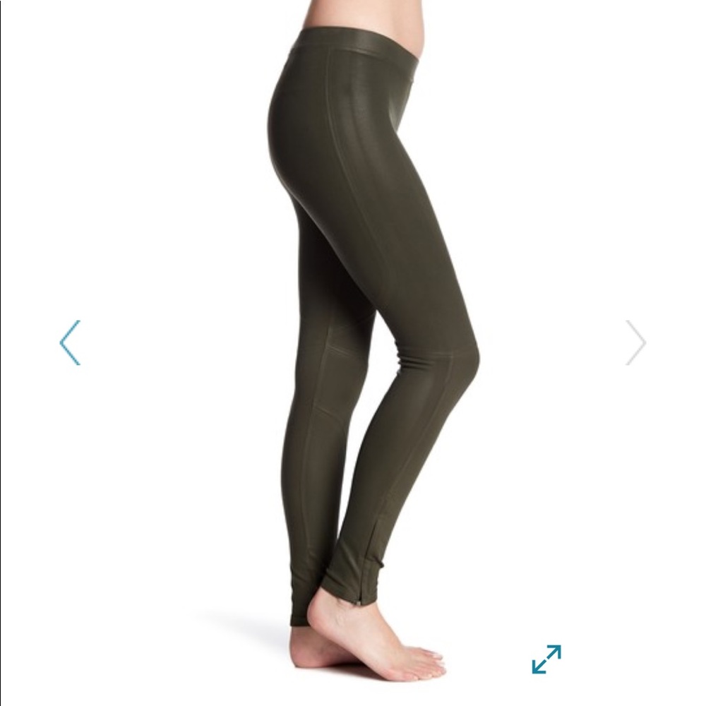 David Lerner Seamed Low Rise Leggings