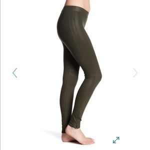 David Lerner Seamed Low Rise Leggings