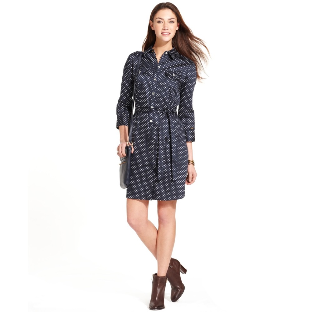 Tommy Hilfiger dark blue medium shirtdress
