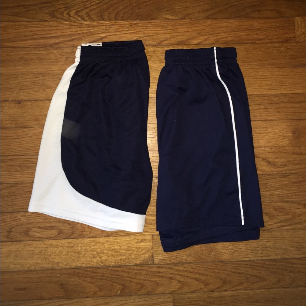 2 pairs of basketball/soccer shorts
