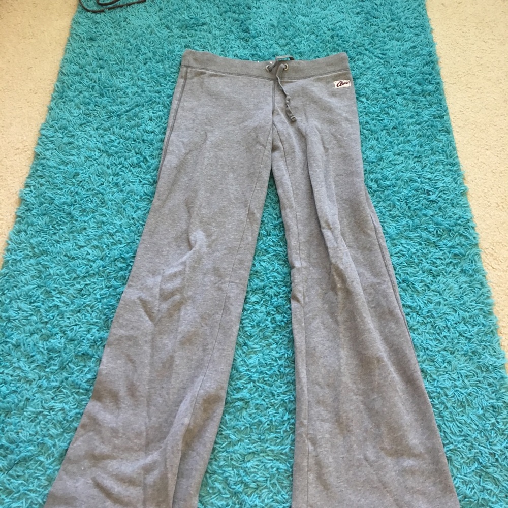 Grey Aeropostale sweatpants.