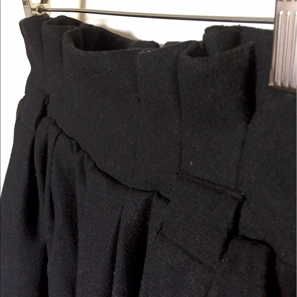 High Waisted Wool Skirt - Picture 3 of 4