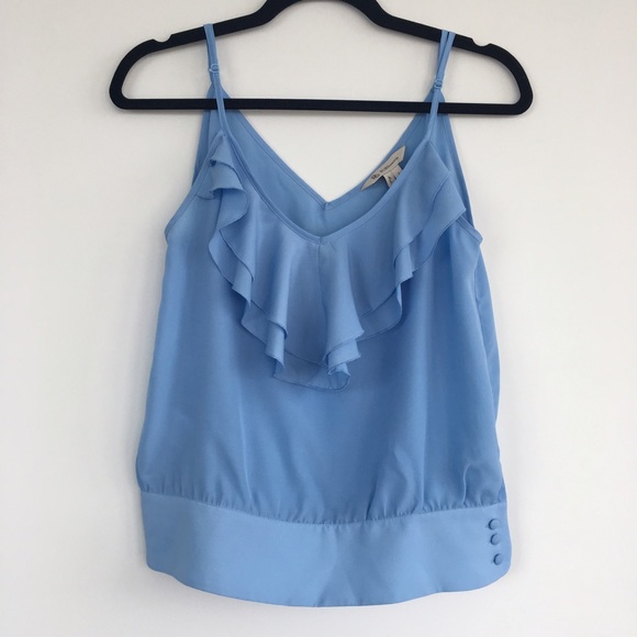💙LAST CHANCE💙BCBG Ruffle Tank - Picture 2 of 6