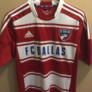 Adidas climacool FC Dallas jersey ADULT SMALL
