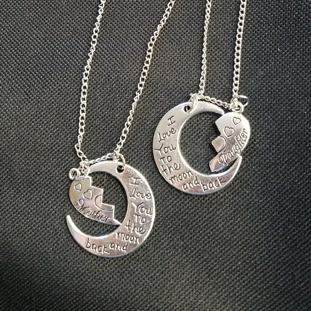 Love you to the moon and back necklace