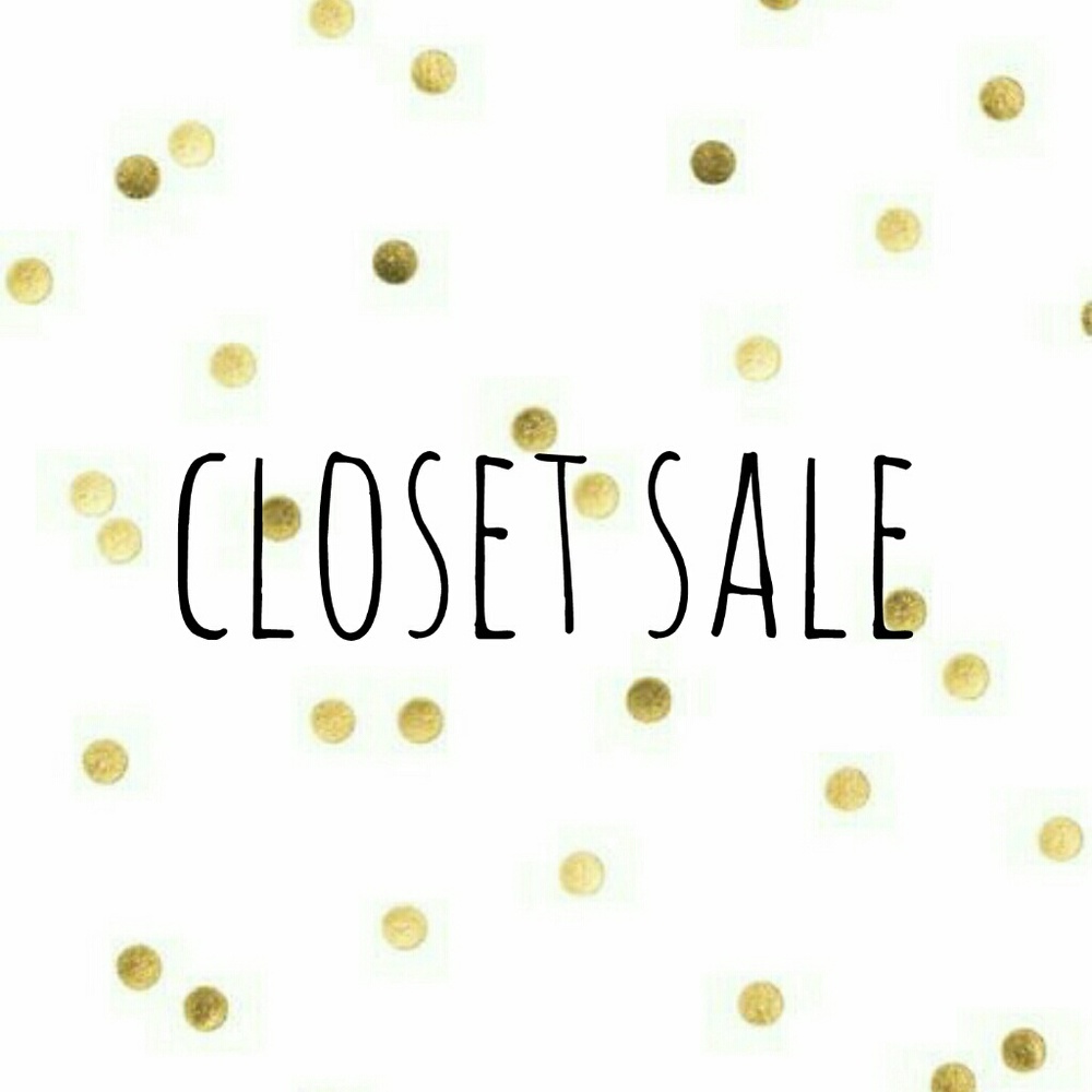 Offers welcome! Closet Clearout!