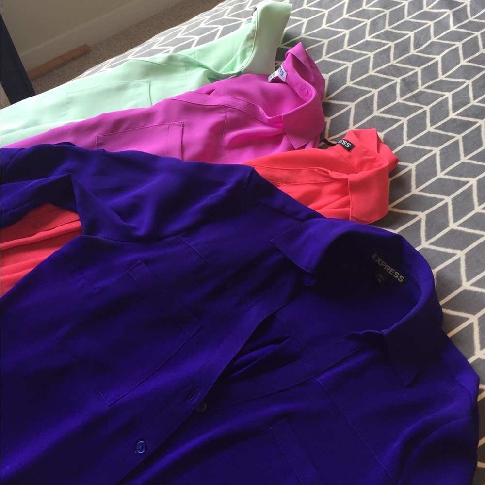 Great condition Express Portofino shirt in XS