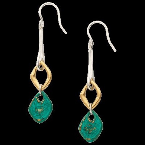 FINAL SET Fresco Earrings & Necklace 💚nib - Picture 4 of 4