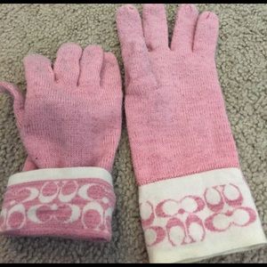Double sided coach gloves