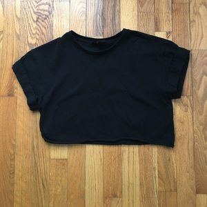 LONG WEEKEND TEMPORARY PRICE DROP - Black Crop Top