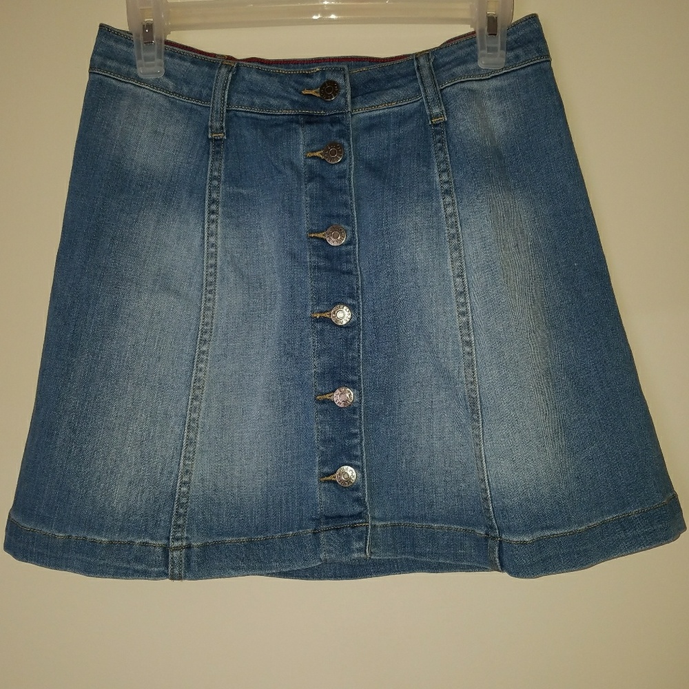 jeans skirt