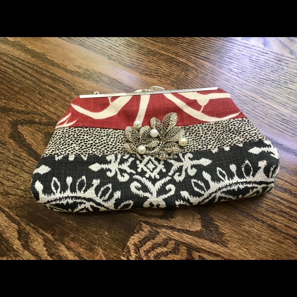 Handmade fabric purse