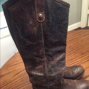 Brown Frye boots