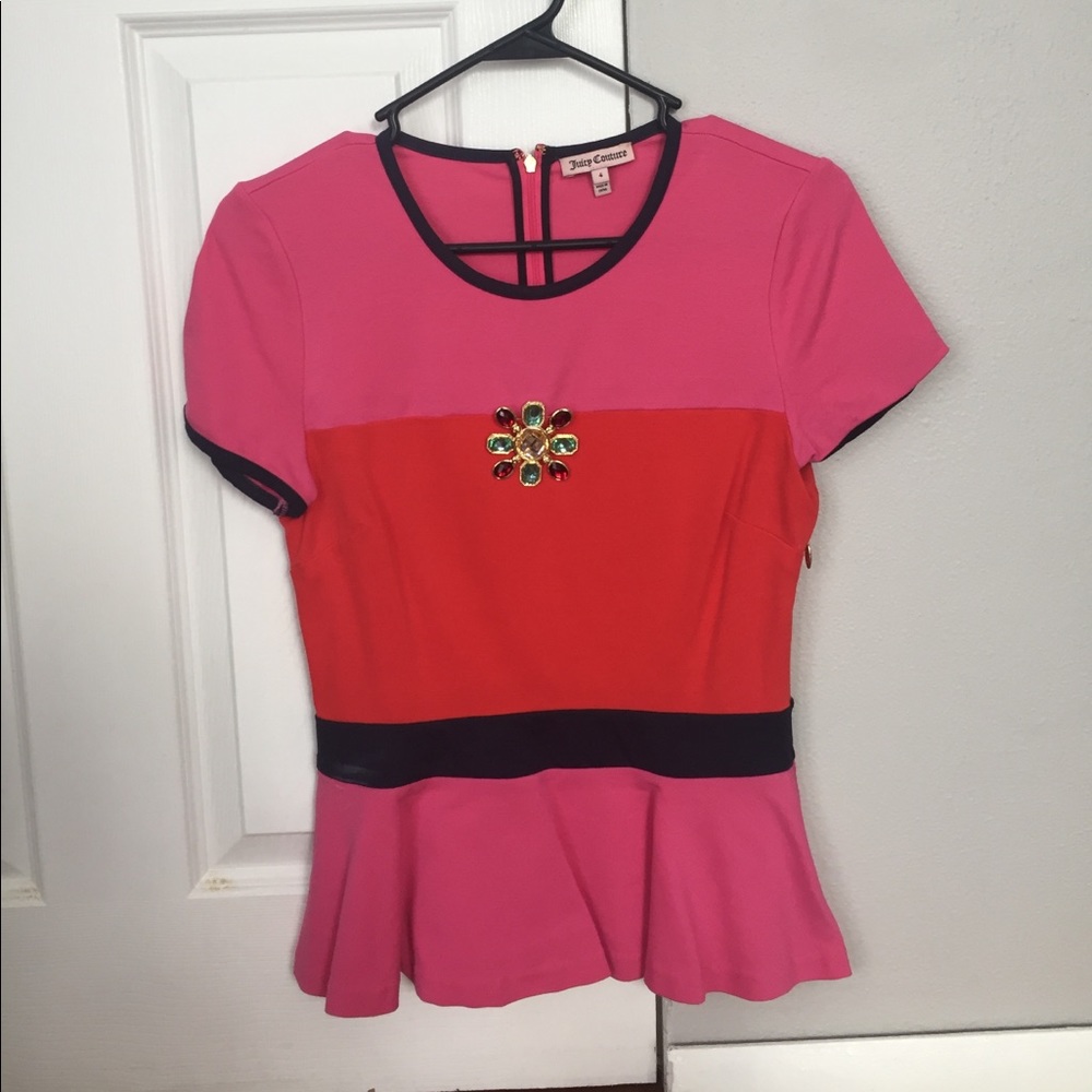 Juicy Couture Peplum Top