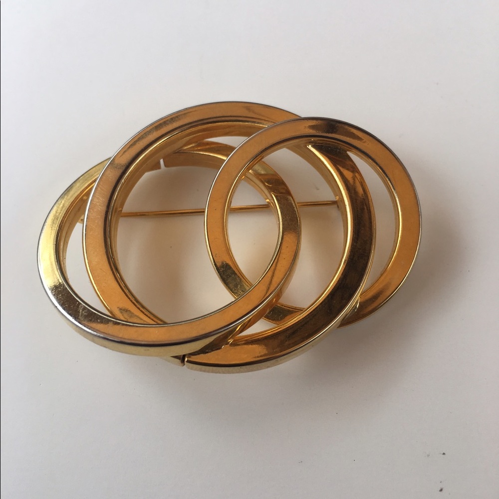 Vintage gold pin