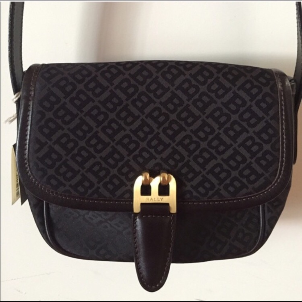 New BALLY Crossbody Leather Bag
