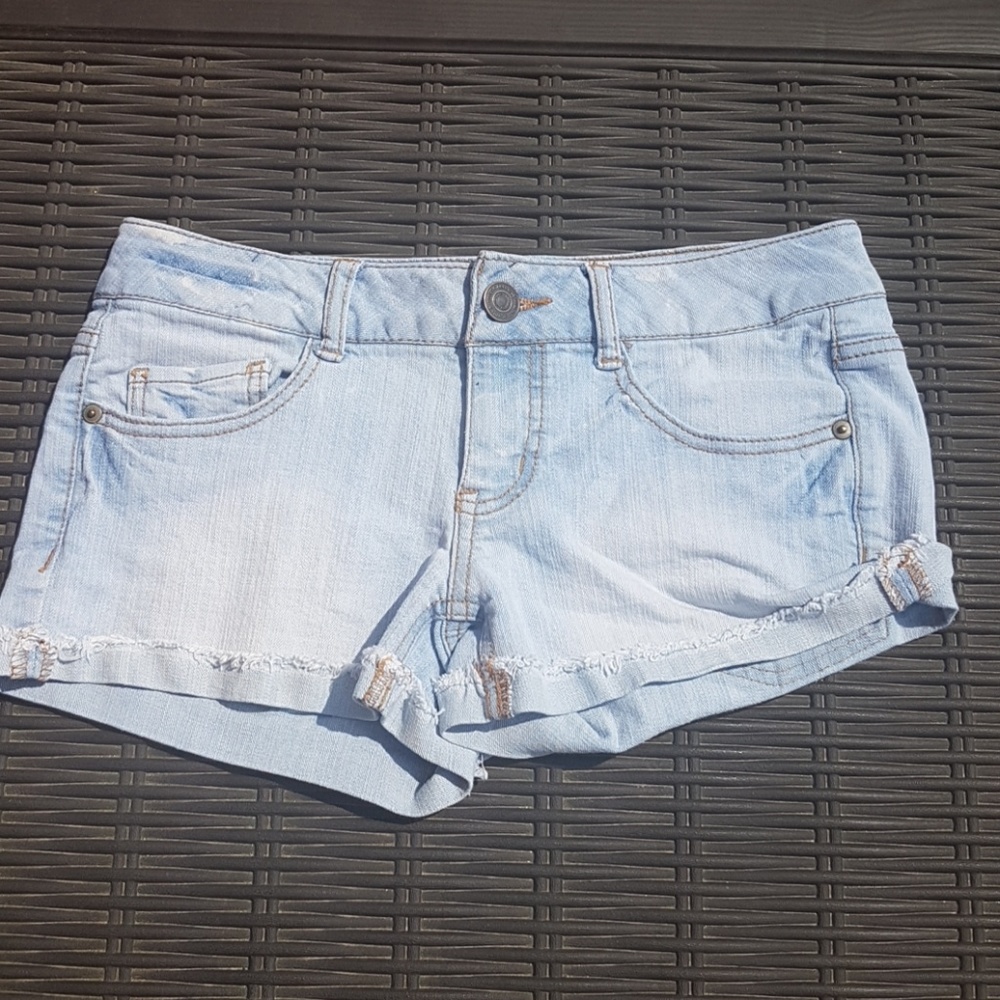 Light Blue Jean Shorts