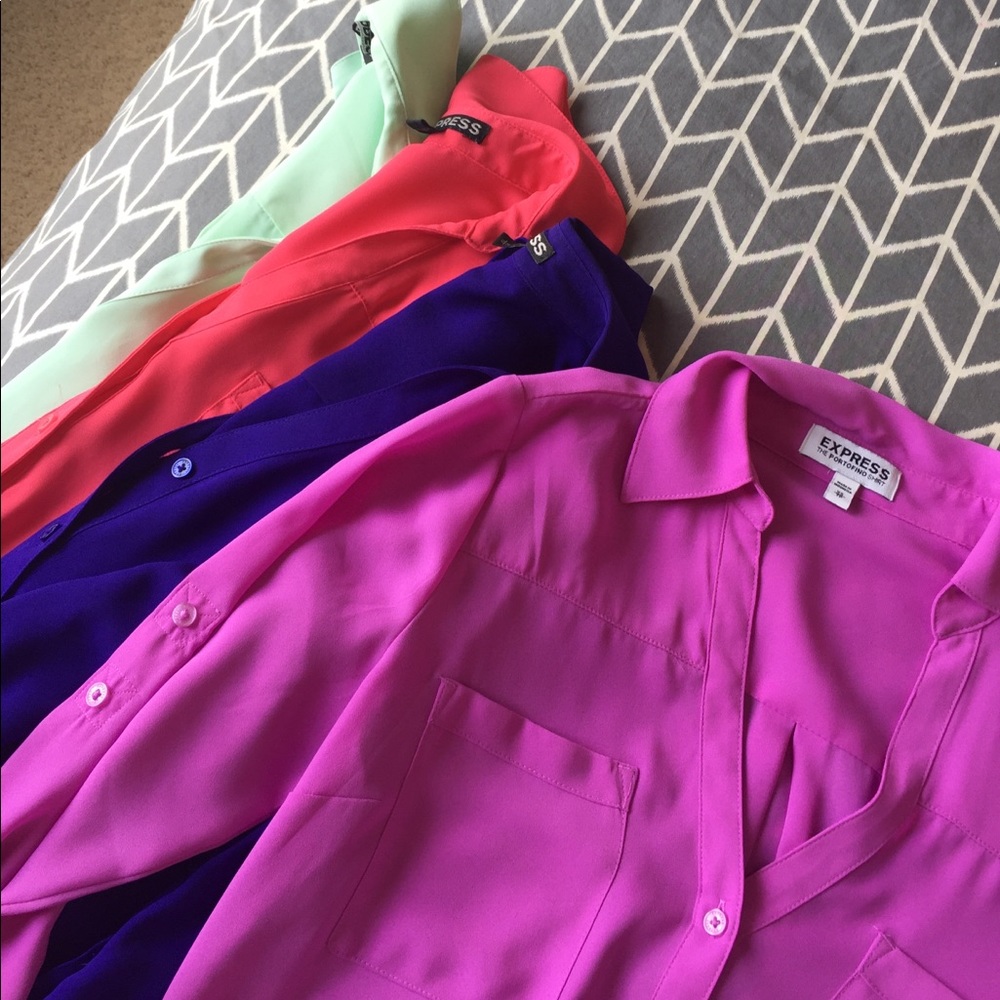 Excellent condition Express Portofino shirt in XS