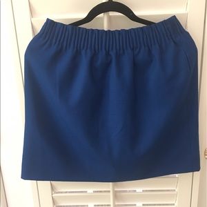 J Crew Blue Skirt