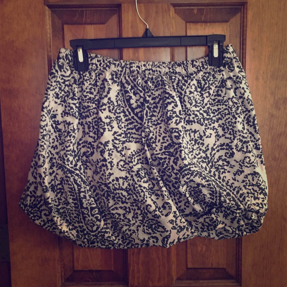 Silk j. Crew skirt
