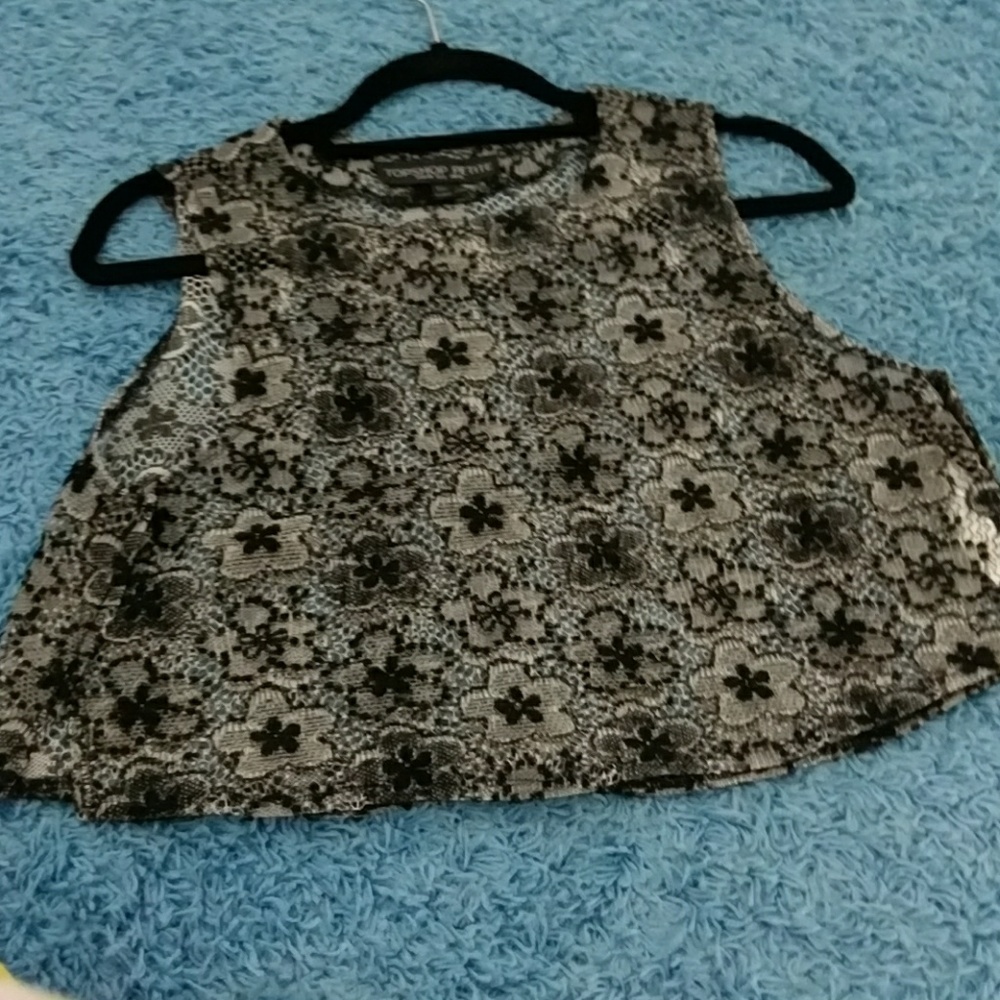 Topshop lace top