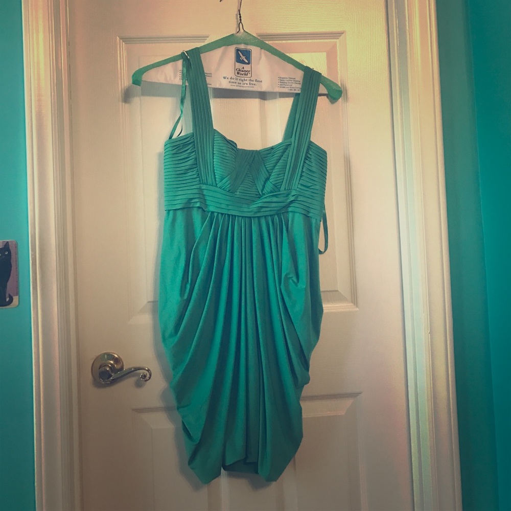 Turquoise dress