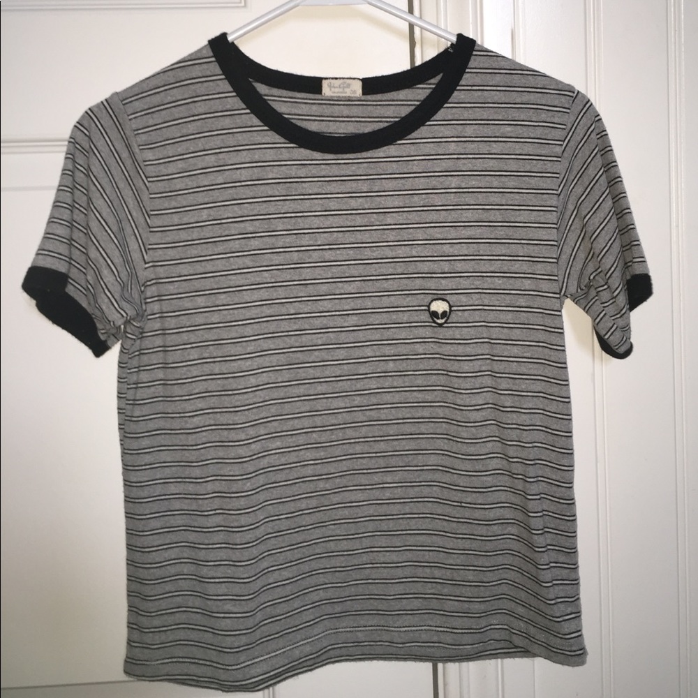Brandy Melville Ringer Tee