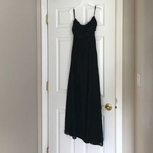 Strapless black maxi dress Strapless black maxi dress