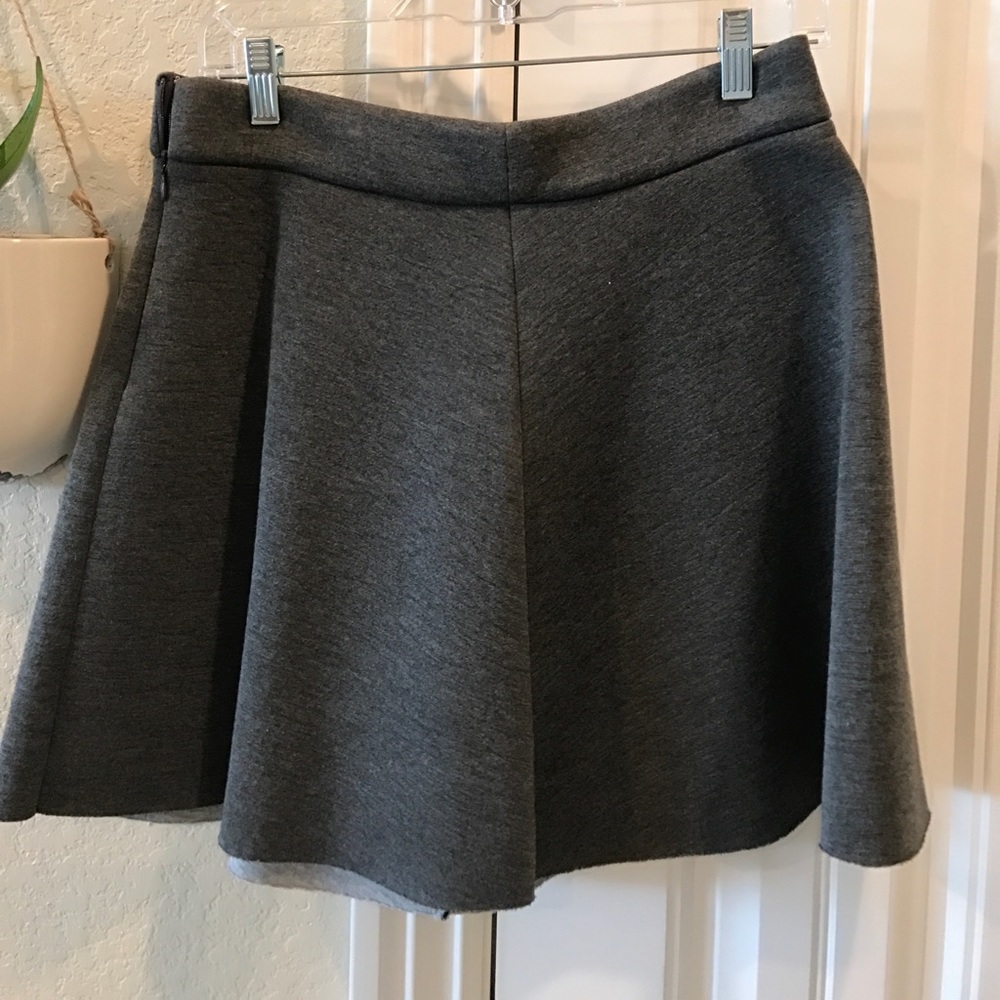 Gray skirt