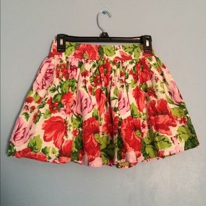 Vibrant Floral Skirt