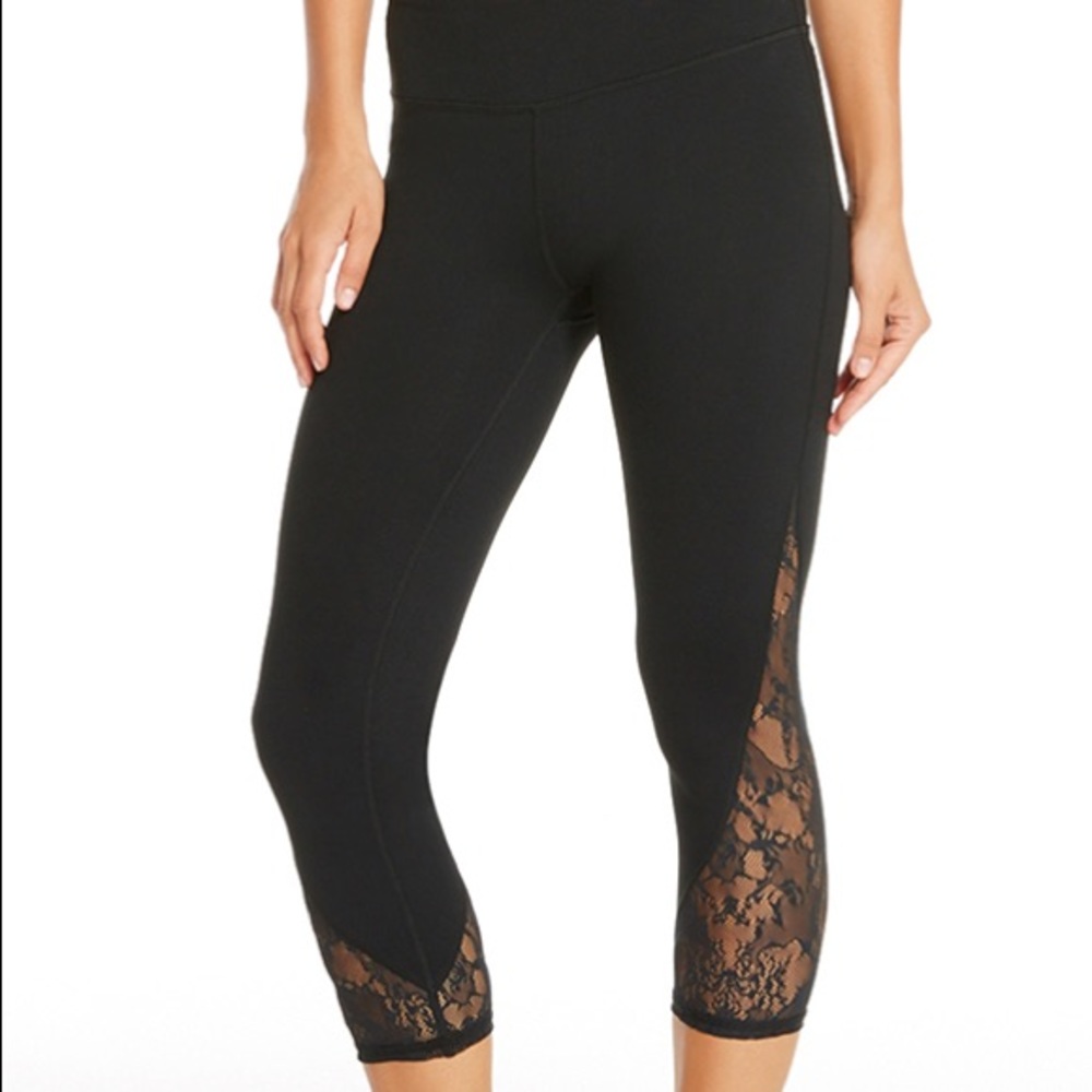 Fabletics Crop Lace Leggings