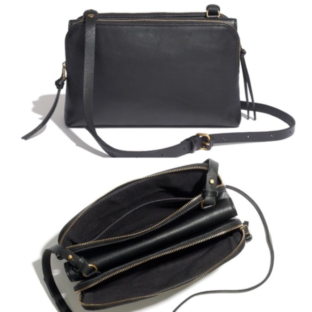 Rare NWT Madewell Twin Pouch Crossbody