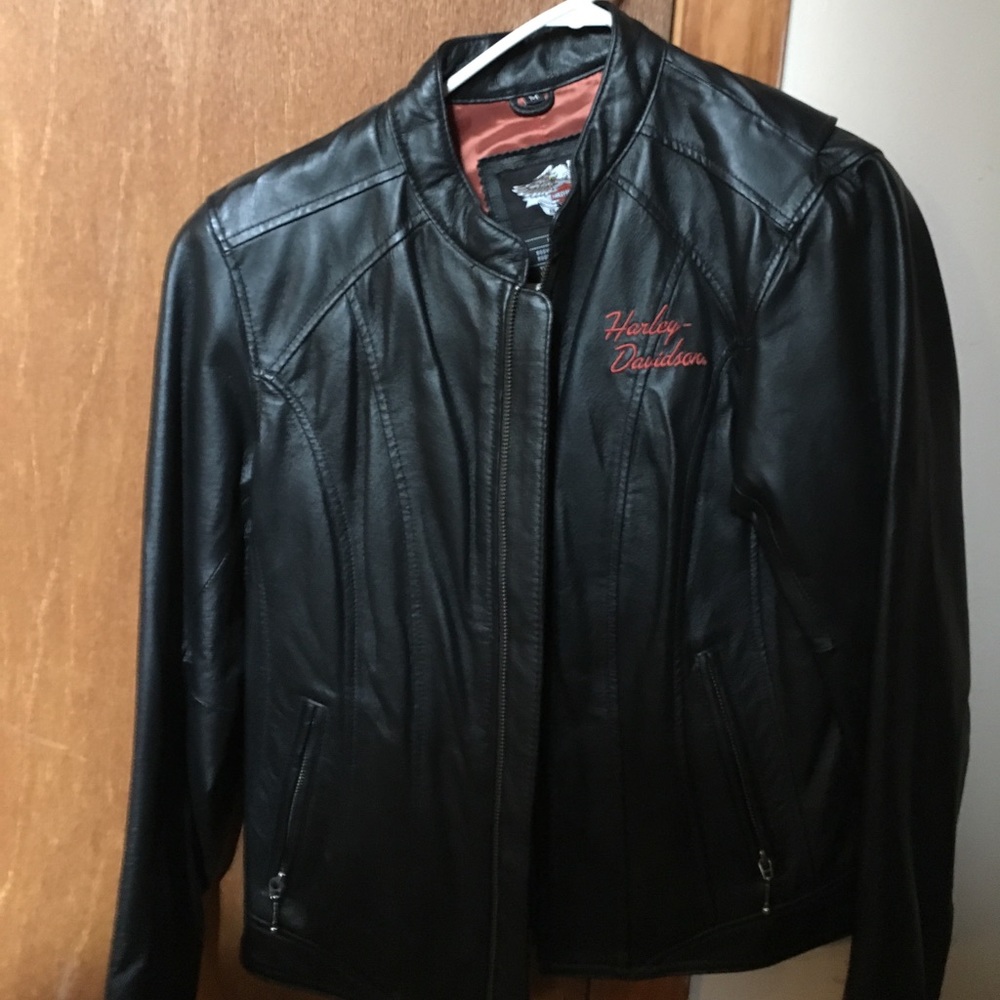 Genuine leather Harley Davison jacket