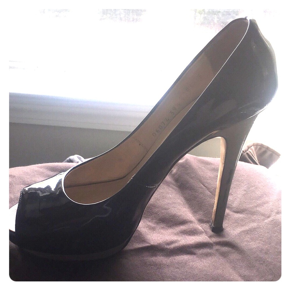 Giuseppe Zanotti patten leather Stiletto