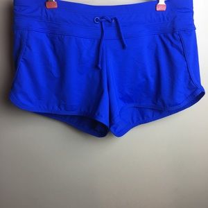 Athleta Swimming Shorts Size Small Blue Women's