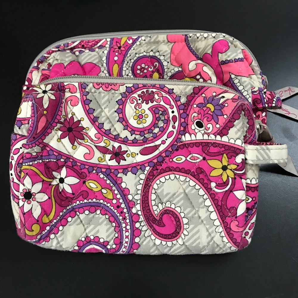 Vera Bradley cosmetic bags