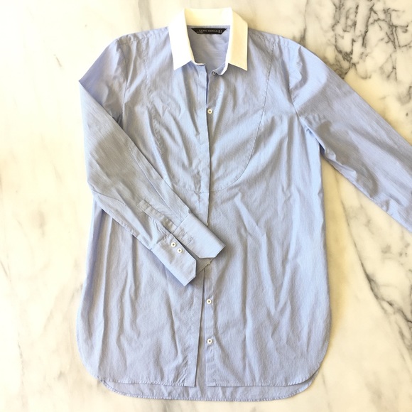 Zara Woman Button-Down - Picture 2 of 3