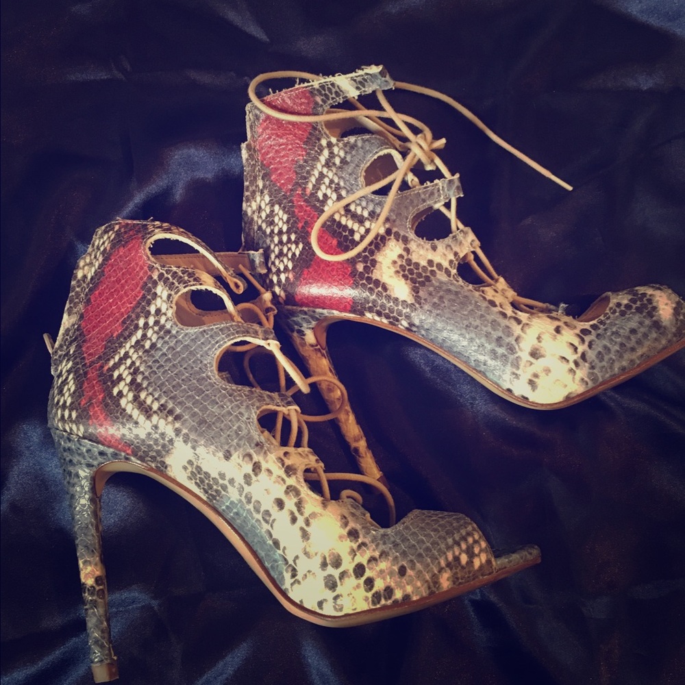 Zara Multicolored Heels