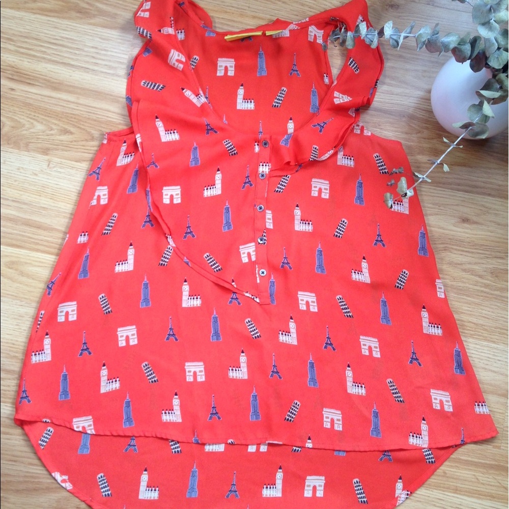 Anthropologie Travel Top
