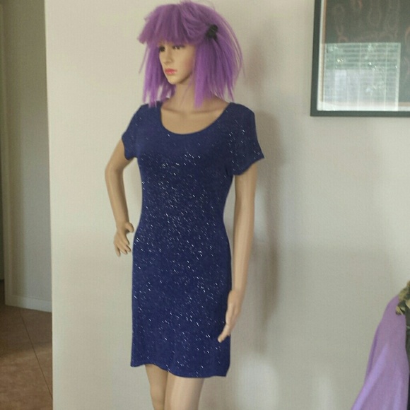 ultimate blues dresses sparkling navy blue evening dress poshmark