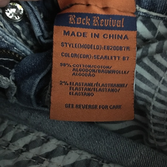 Rock revival jeans size 25 - Picture 4 of 5